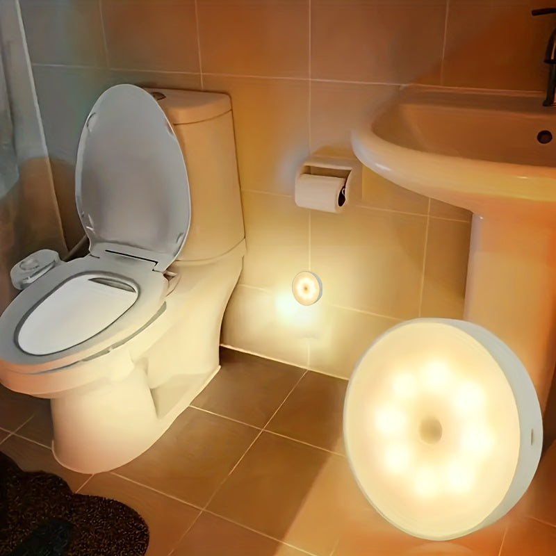 Motion Sensor LED Night Light Rechargeable Dimmable Smart