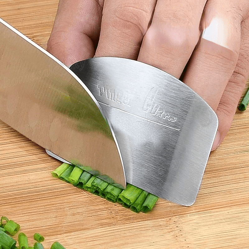 HeavyDuty Stainless Steel Finger Guard Knife Safety  Prep
