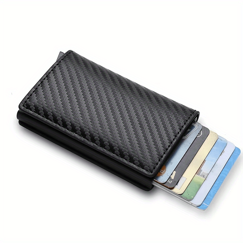 Slim RFID Blocking Mens Wallet Travel Work Secure Card Holder