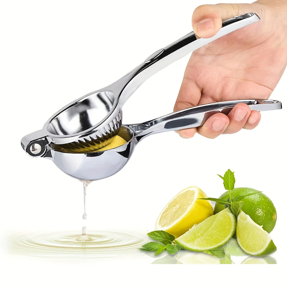 Stainless Steel Manual Lemon Juicer Effortless Fresh Juice Extractor