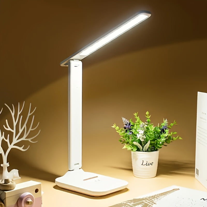 EyeCare Foldable LED Lamp BatteryUSB Adjustable Brightness