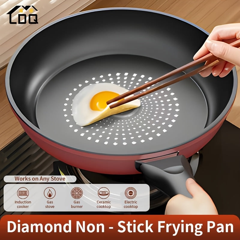 Lightweight Smokeless Nonstick Cast Iron Fry Pan
