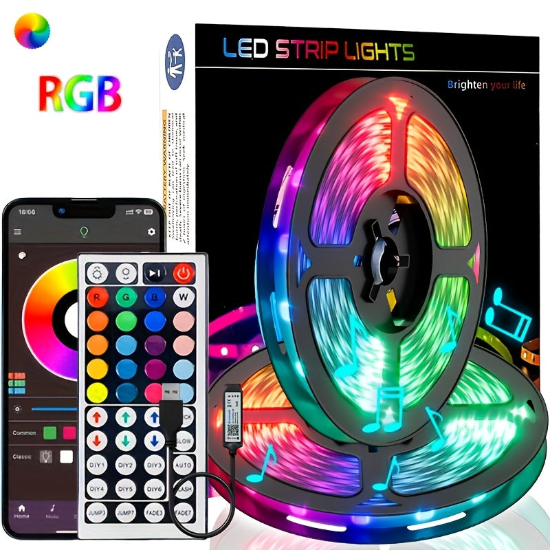 Smart RGB LED Strip App  Remote Controlled 5m