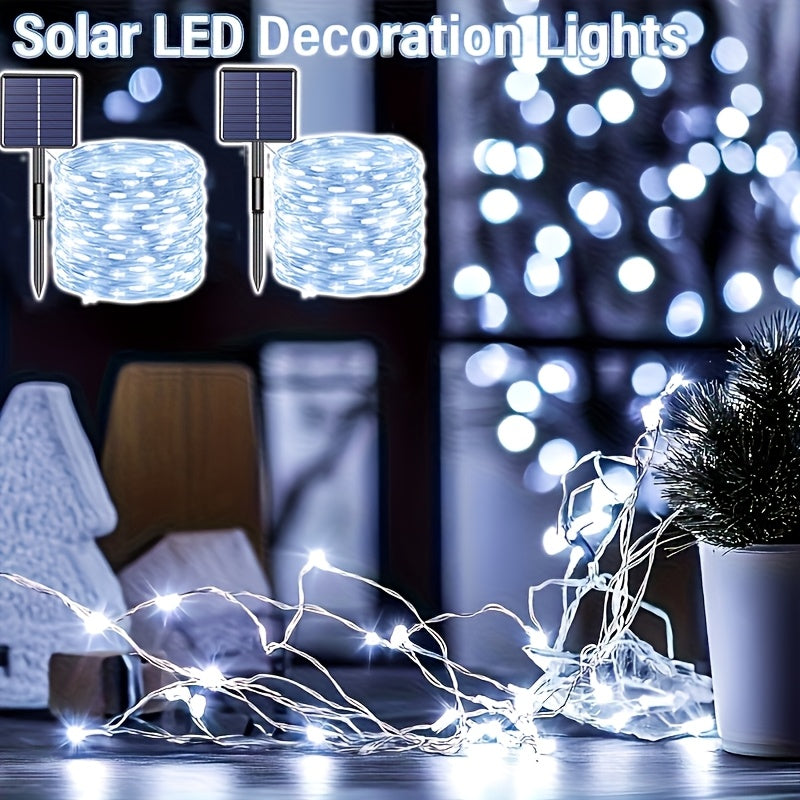 Enchanting Deer Tree Solar Lights 8 Modes 3 Colors