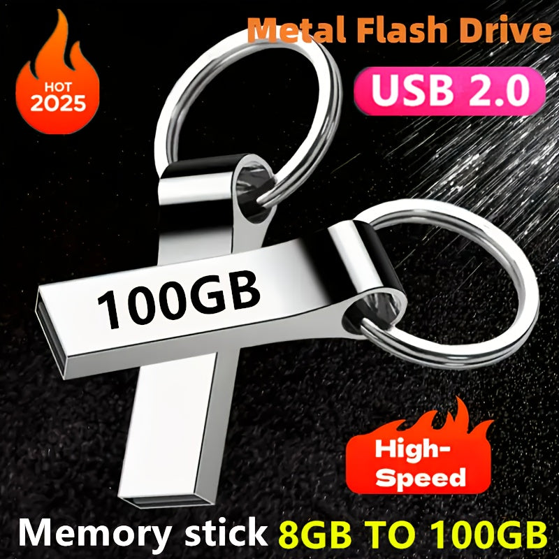Fast Metal USB Drive Secure Storage for All Devices