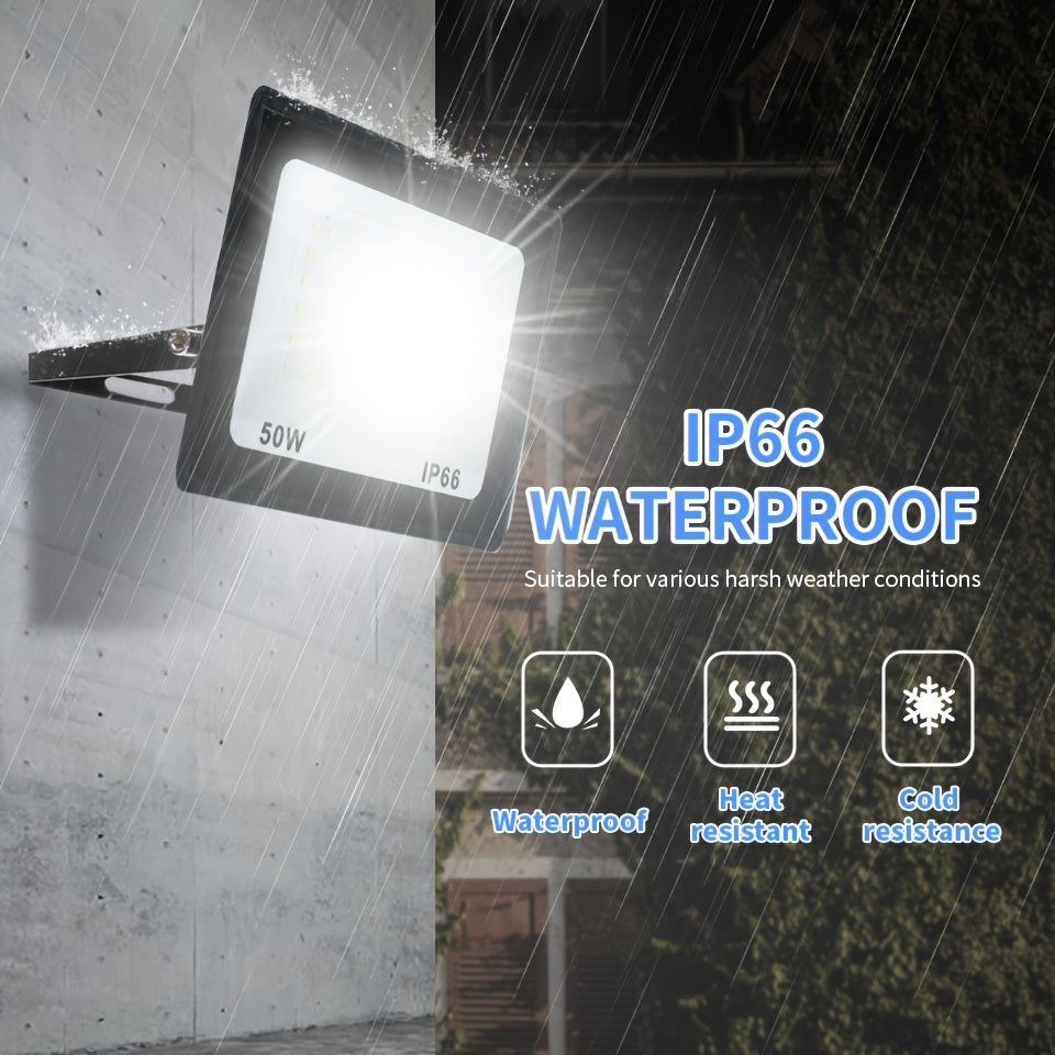 PIBAOGU 10W Cold White LED Floodlight Bright Durable Versatile