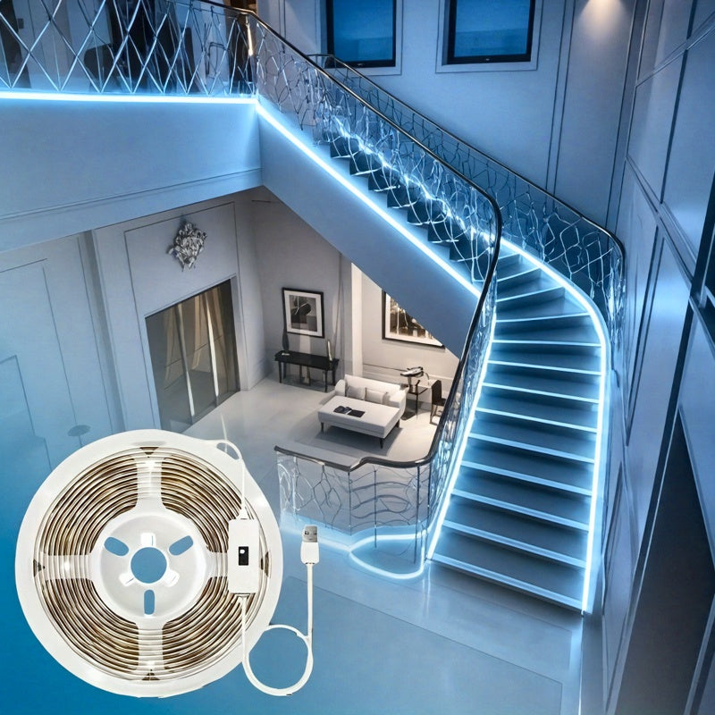 MotionActivated Warm White USB LED Strip Light