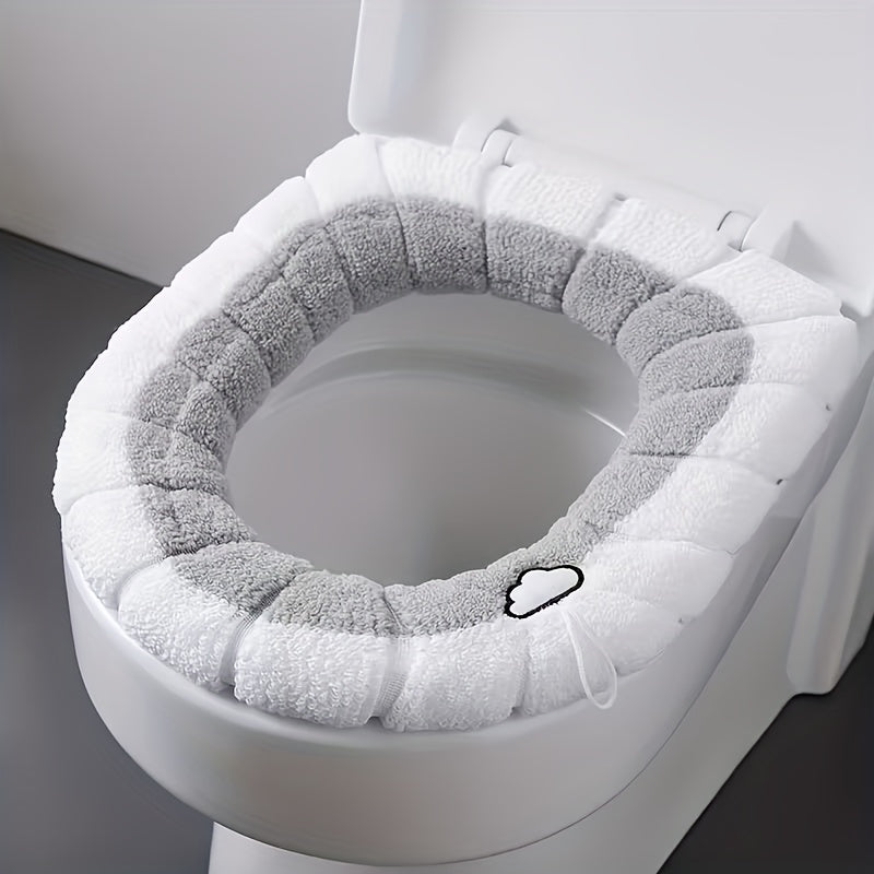 Soft Plush NonSlip Toilet Seat Cushions  AllSeason Comfort