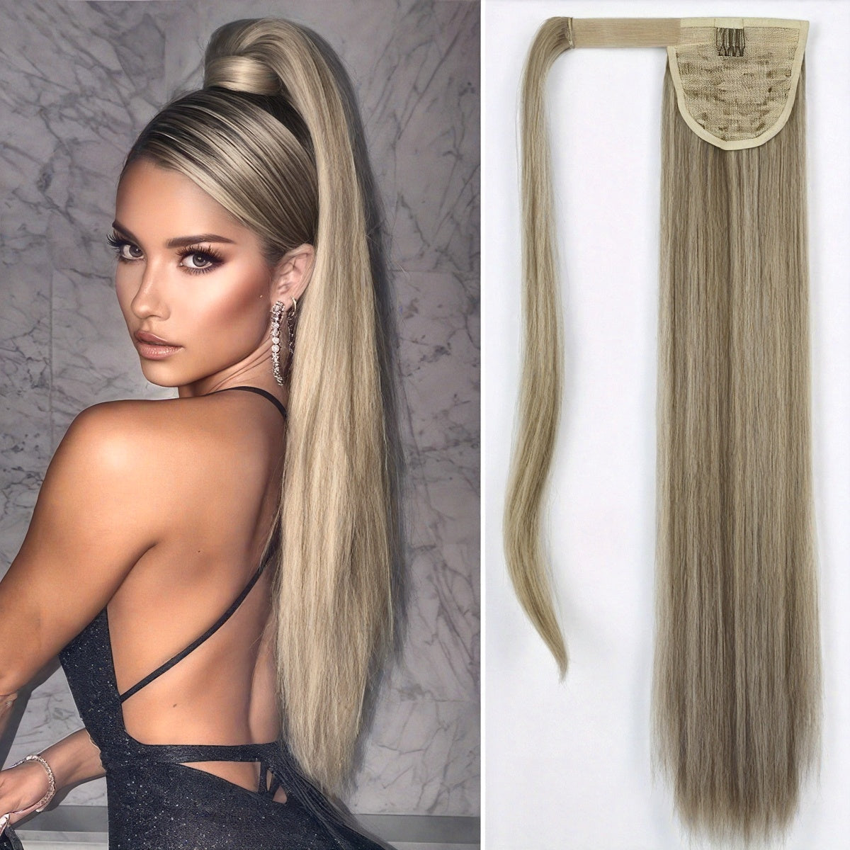 Water Wave ClipIn Extensions  Black Brown Blonde