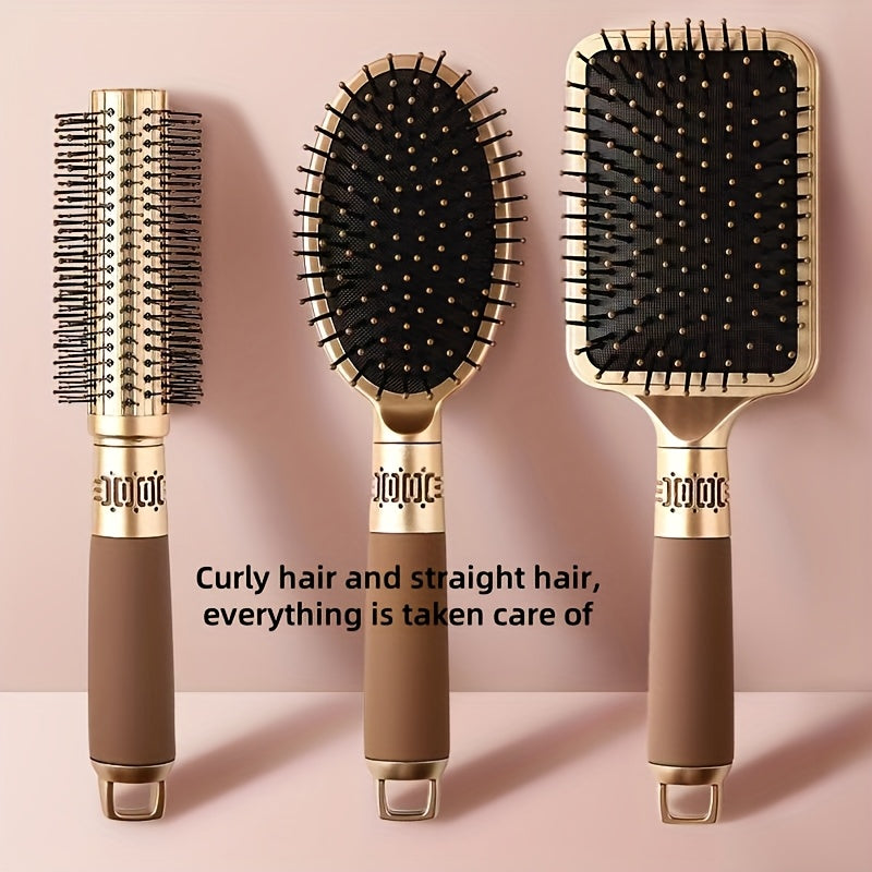 Scalp Massage Hair Brush Set for All Hair Types